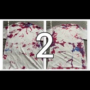 Hand Dyed Tie Dye T-Shirt Large